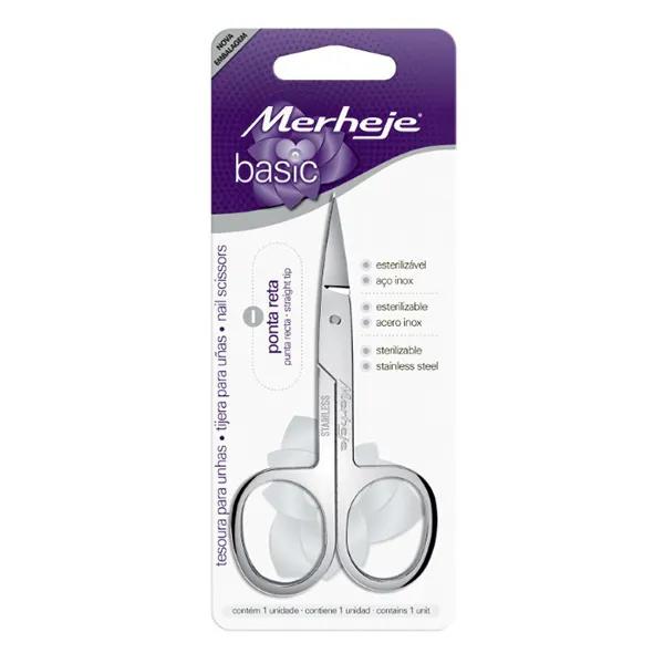 Tesoura De Unhas Merheje Reta