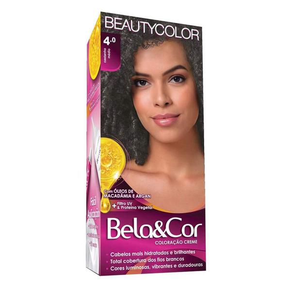 Tintura Bela & Cor 4.0 Castanho Medio