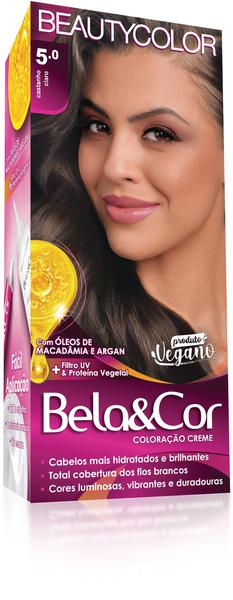 Tintura Bela & Cor 5.0 Castanho Claro
