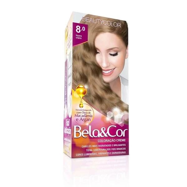 Tintura Bela & Cor 8.0 Louro Claro