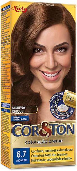 Tintura Niely Cor & Ton 6.7 Chocolate