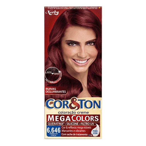 Tintura Niely Mega Color 6.646 V. Cereja