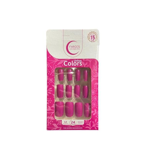 Unhas Fhaces Colors Classica Rosa Fucsia