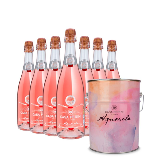 KIT 7UN ESPUM CASA PERINI AQ MOSC 750ML+ BALDE