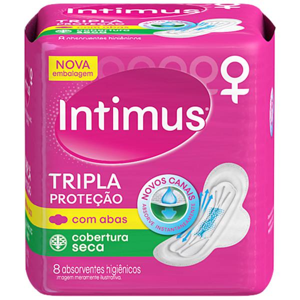 ABS.INTIMUS GEL TRIPLA C ABAS SECA 8UN