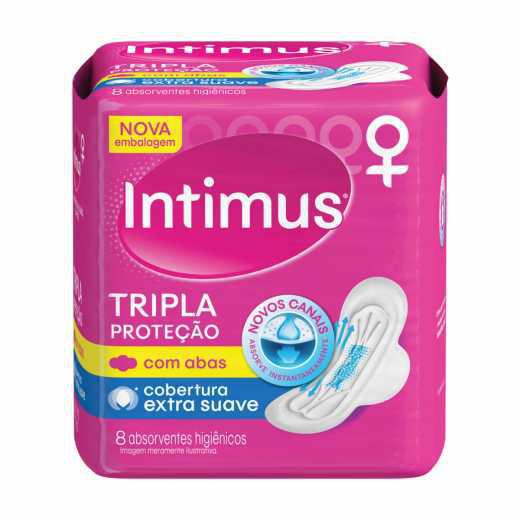 ABS.INTIMUS GEL TRIPLA C ABAS SUAVE 8UN