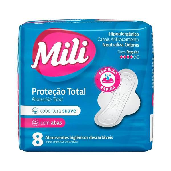 ABS MILI MULHER CONFORTO TOTAL ULT SUAVE C ABAS 8 UN
