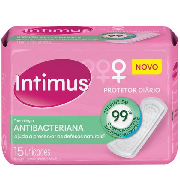ABS PROT DIAR INT DAYS SV ANTIBAC 15UN