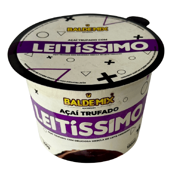 ACAI TRUFADO COM LEITISSIMO BALDE MIX 120ML
