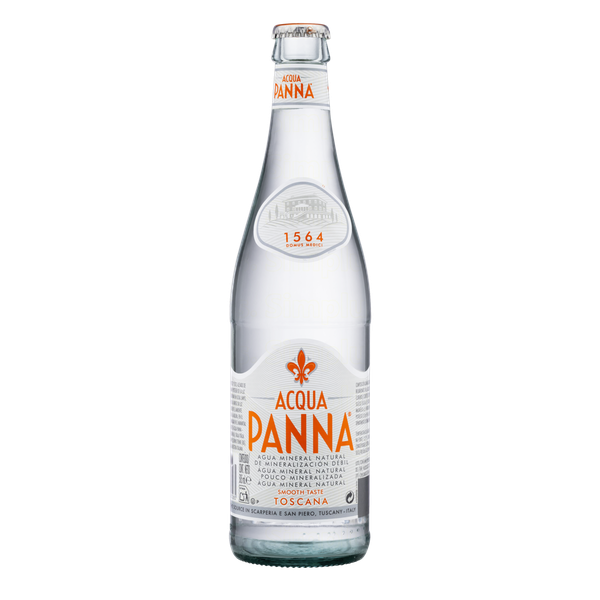 AGUA MINERAL ACQUA PANNA S GAS VD 505ML