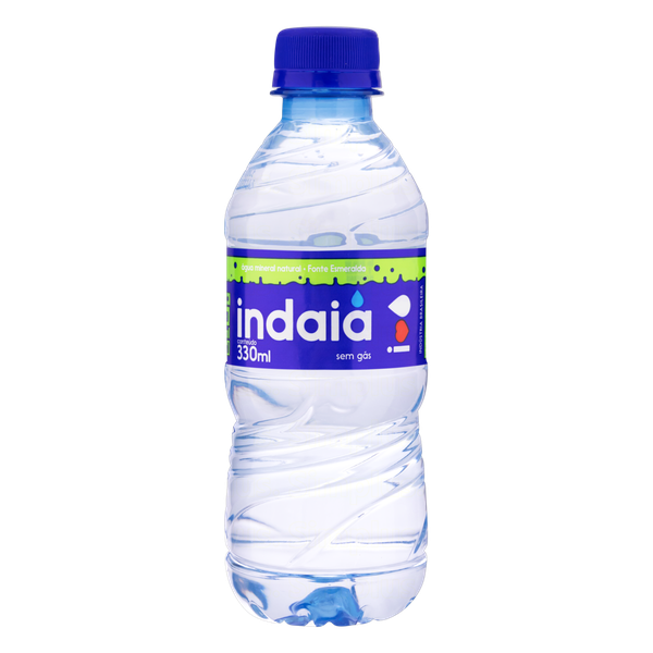 AGUA MINERAL INDAIA S GAS PET 330ML