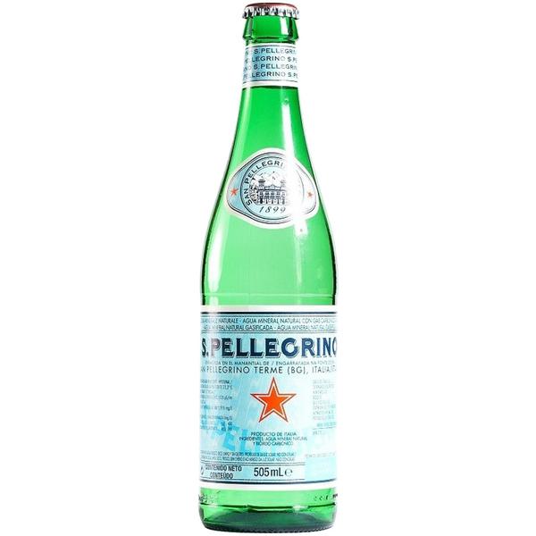AGUA MINERAL SAN PELLEGRINO C GAS VD 505ML