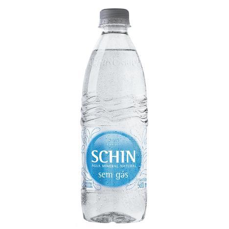AGUA MINERAL SEM GAS PET SCHIN 500ML