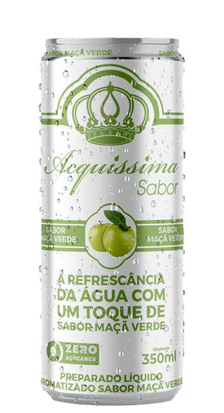 AGUA SABOR MACA ACQUISSIMA LT 350ML