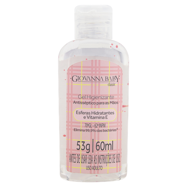 ALCOOL GEL GIOVANNA BABY CLASSIC 60ML