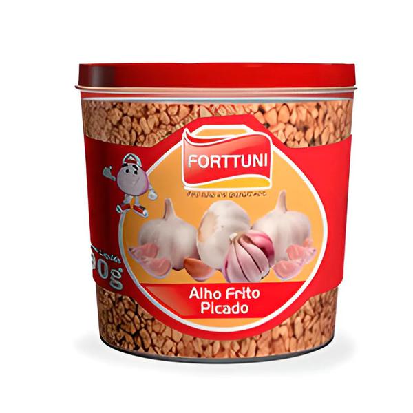 ALHO FRITO PICADO FORTTUNI 90G