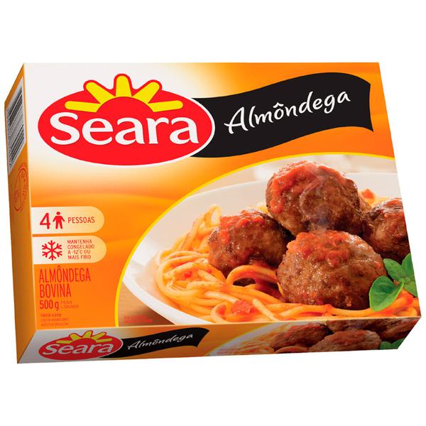 ALMONDEGA BOVINA SEARA 500G