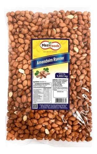 AMENDOIM RUNNER MAZI FOODS PCT 1,002KG