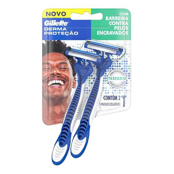 AP DE BARBEAR DERMA PROTECAO GILLETTE C/2