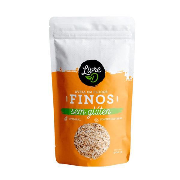 AVEIA EM FLOCOS LIVRE D FINOS S/ GLUTEN 200G