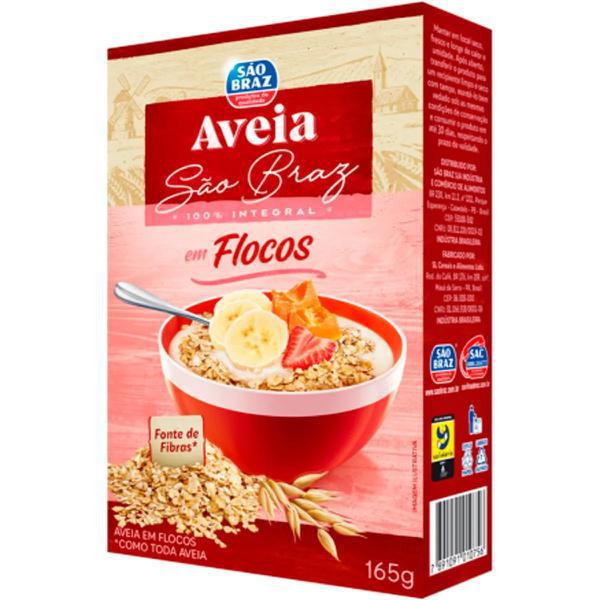 AVEIA EM FLOCOS SAO BRAZ 165G