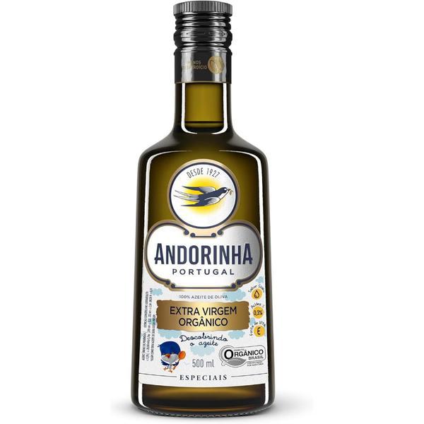 AZEITE DE OLIVA ANDORINHA EXTRA VIRGEM ORGANICO VD 500ML
