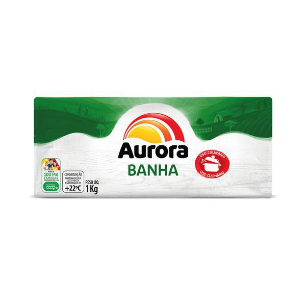 BANHA SUINA AURORA POTE 1KG