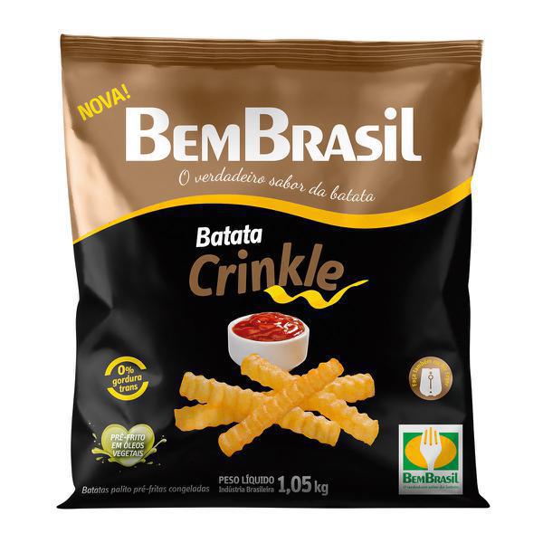 BATATA BEM BRASIL CRINKLE 1,05KG 