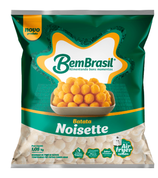 BATATA BEM BRASIL NOISETE 400G