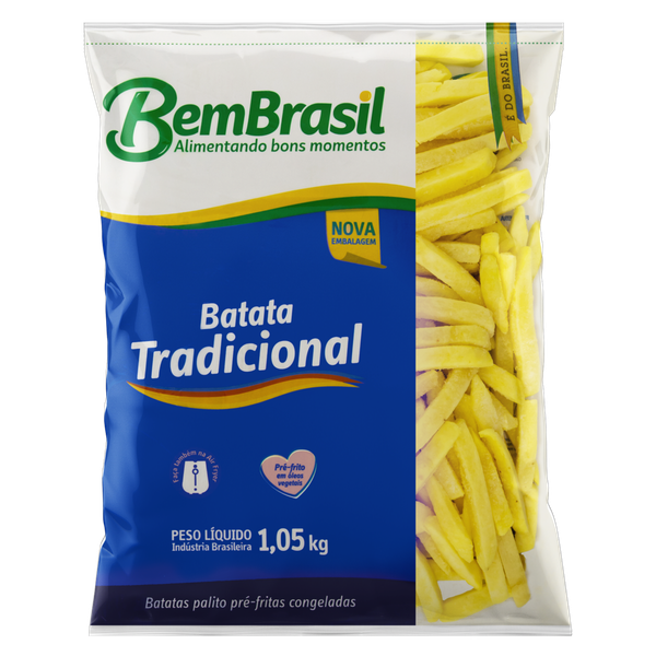 BATATA BEM BRASIL TRADICIONAL 1,05KG