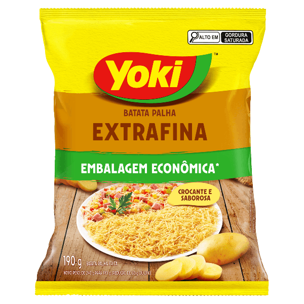 BATATA PALHA YOKI EXTRAFINA 190G
