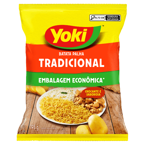 BATATA PALHA YOKI TRADICIONAL 195G