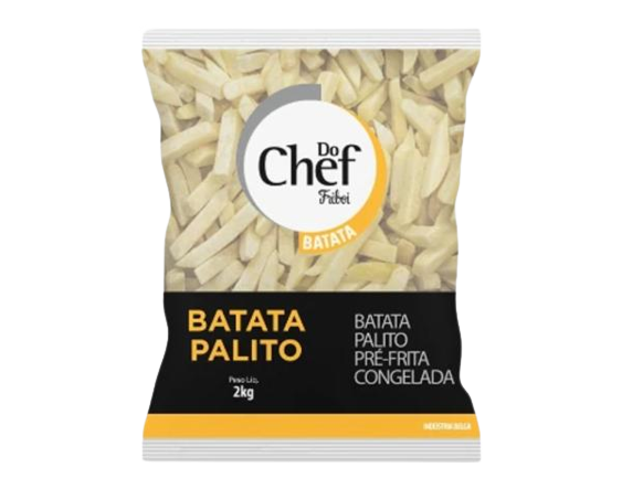 BATATA PALITO 9MM DO CHEF 2KG