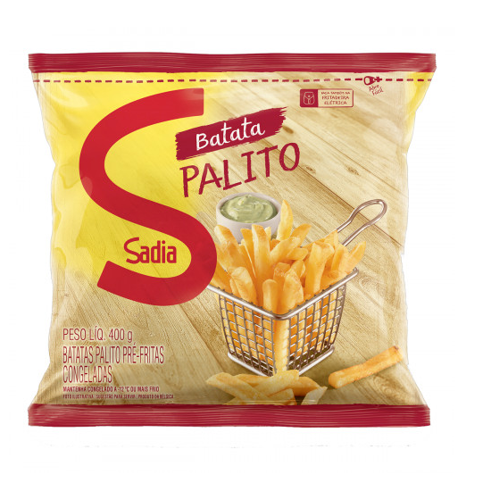 BATATA PALITO PRE FRITA SADIA 400G
