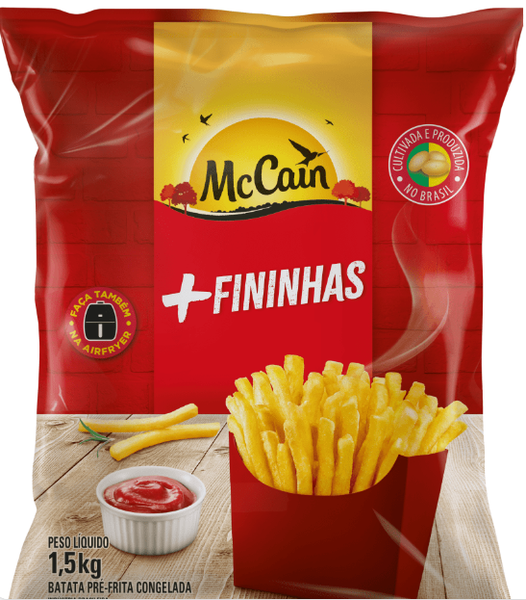 BATATA PREFRITA CLASSICAS FININHAS MCCAIN 1,05KG