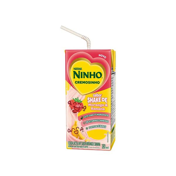 BEB LACT NINHO CREMOSINHO SHAKE DE MOR E BANANA 180ML