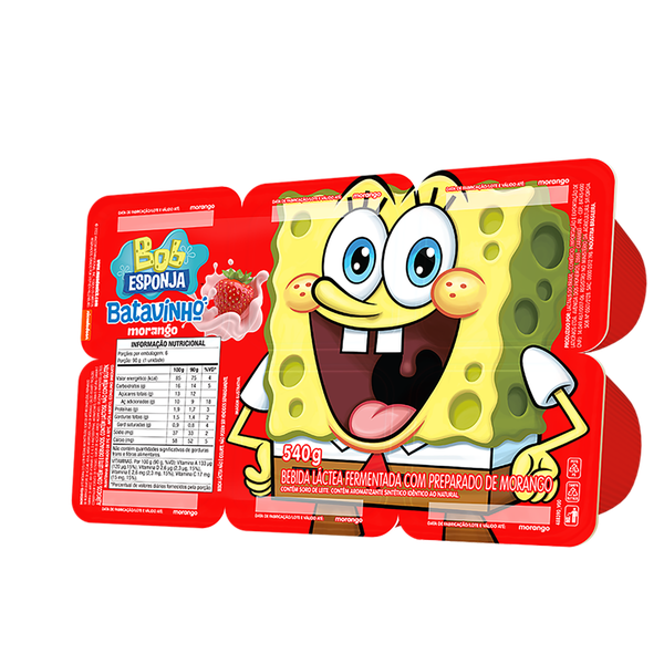 BEBIDA LACTEA ELEGE BOB ESPONJA MOR 510G