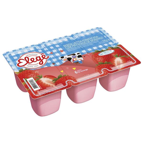BEBIDA LACTEA ELEGE MORANGO 85G
