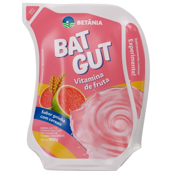 BEBIDA LACTEA FERMENTADA GOIABA BAT GUT 900G