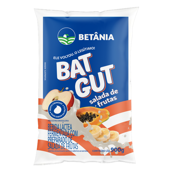 BEBIDA LACTEA FERMENTADA SALADA FRUTAS BAT GUT 900G