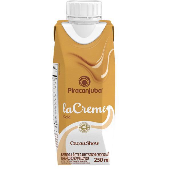 BEBIDA LACTEA PIRACANJUBA LA CREME GOLD 250ML