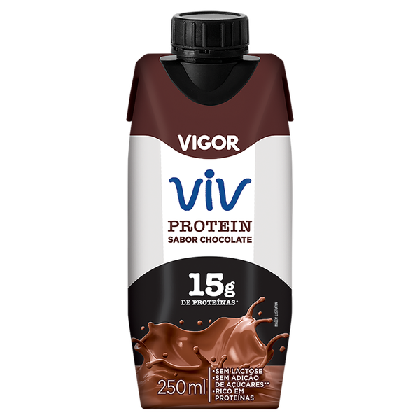 BEBIDA LACTEA PROTEIN CHOCOLATE VIV VIGOR 250ML