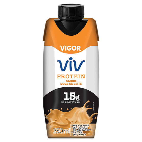BEBIDA LACTEA PROTEIN VIGOR DOCE DE LEITE VIV VIGOR 250ML