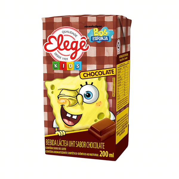 BEBIDA LACTEA UHT ELEGE CHOCOLATE 200ML