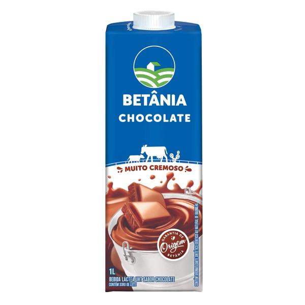 BEBIDA LACTEA UHT SABOR CHOCOLATE BETANIA 1L