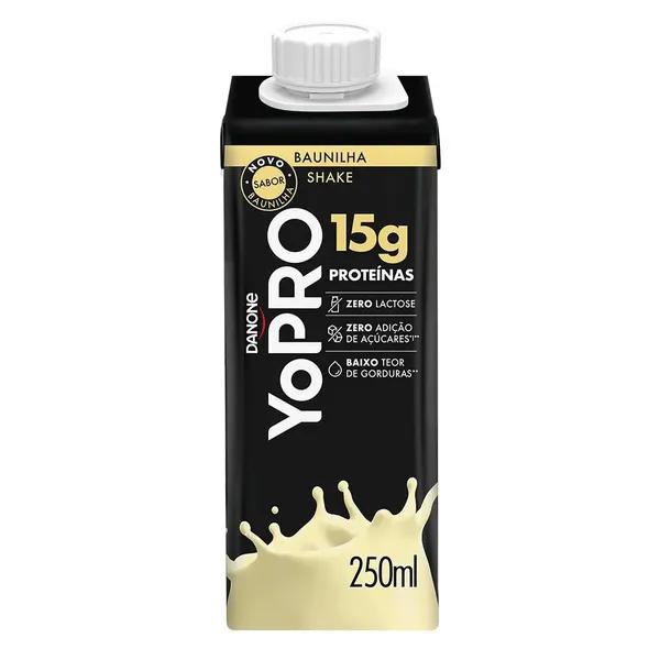 BEBIDA LACTEA YOPRO BAUNILHA 15G 250ML
