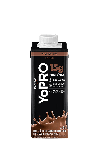 BEBIDA LACTEA YOPRO CHOCOLATE 15G 250ML