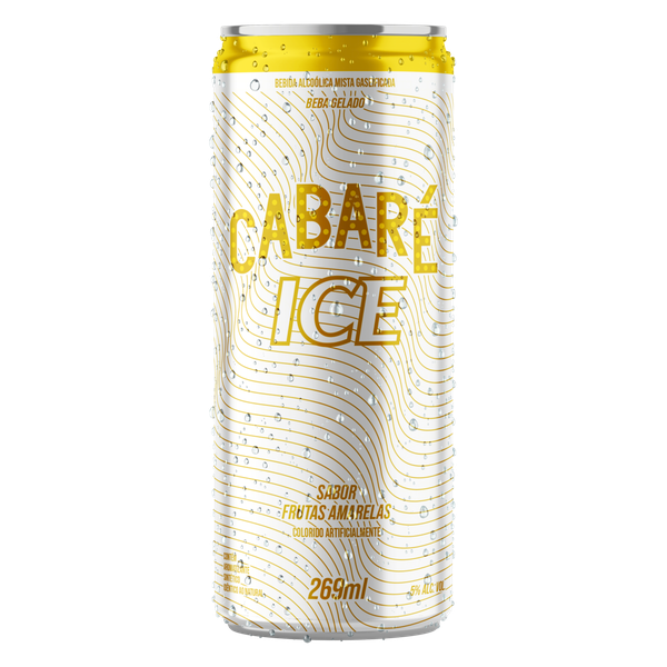 BEBIDA MISTA ICE CABARE FRUTAS AMAR LT 269ML