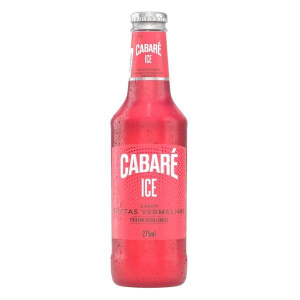 BEBIDA MISTA ICE CABARE FRUTAS VERM LN 275ML