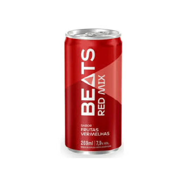 BEBIDA MISTA SKOL BEATS RED MIX LT 269ML